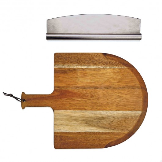 Pizza Peel Set Top View